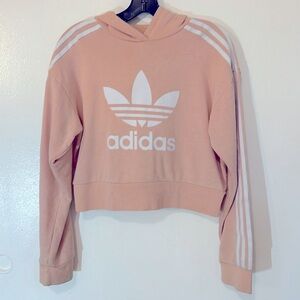 Adidas Crop Sweatshirt Baby Pink